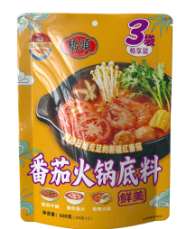 600克桥头鲜美番茄火锅底料（200克×3）（谊品定制）