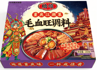 200克桥头重庆江湖菜毛血旺调料