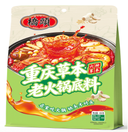 600克桥头重庆草本老火锅底料