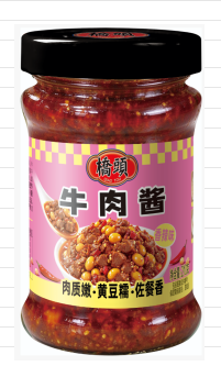 210克桥头牛肉酱(香辣味）