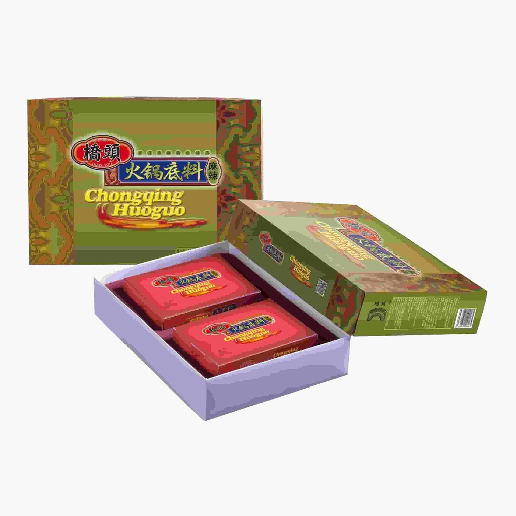 800克桥头火锅底料(麻辣礼盒装)