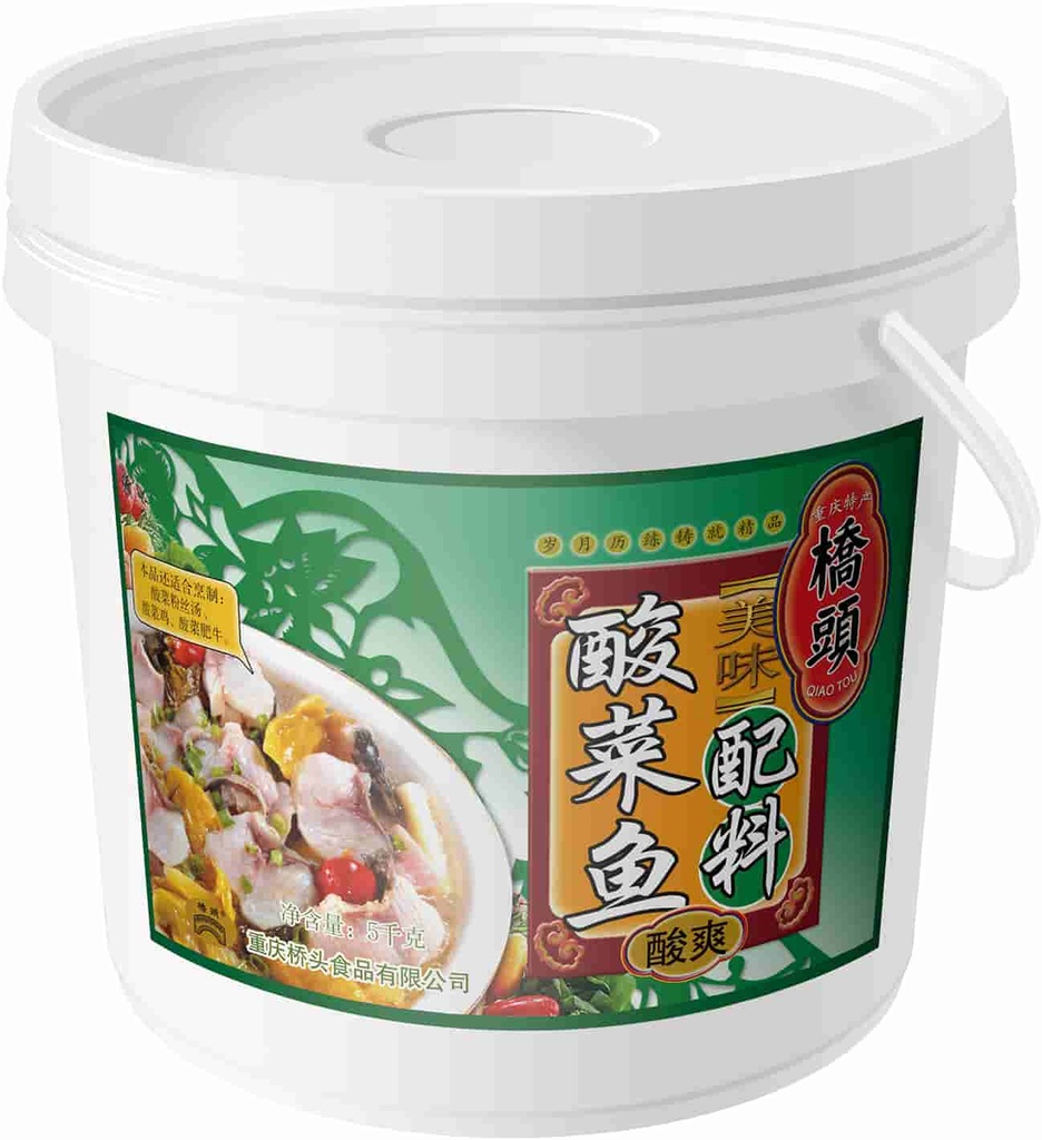5千克桥头美味酸菜鱼配料(餐饮)