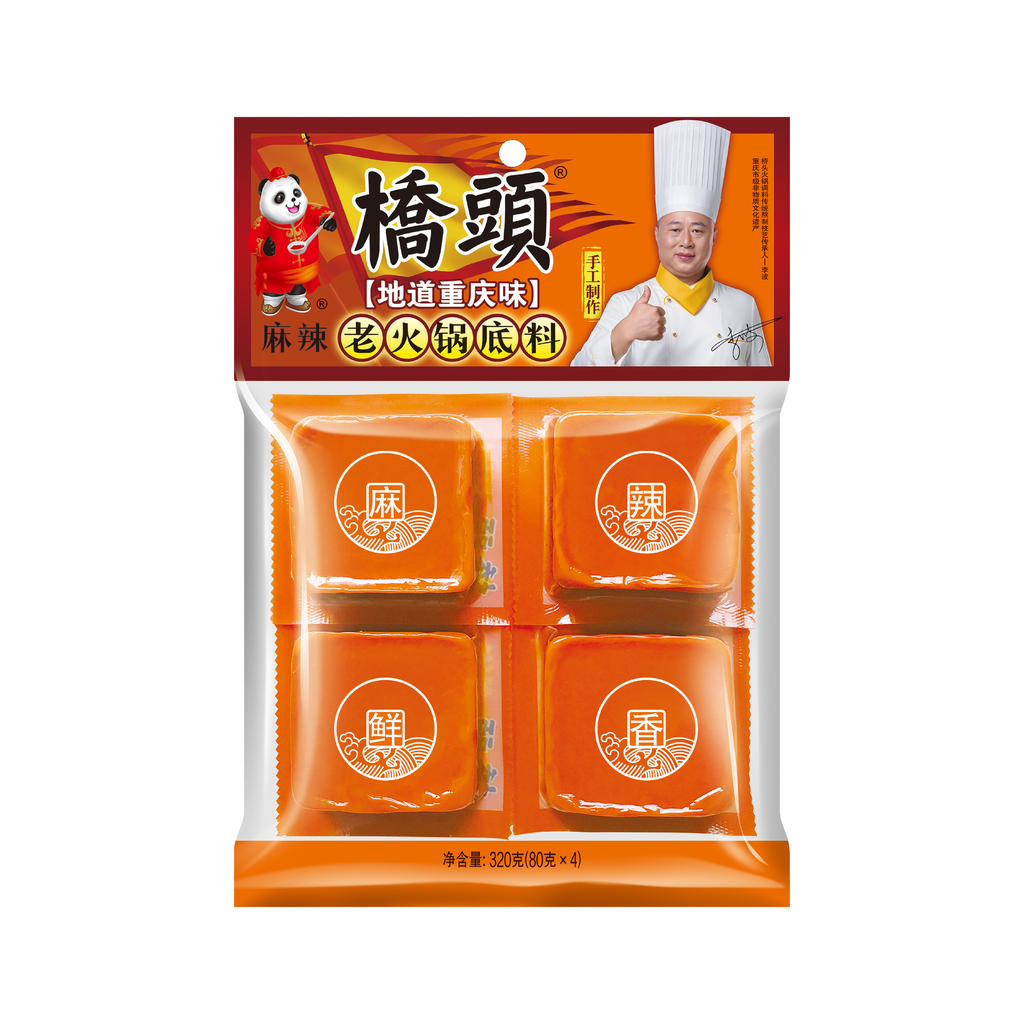 熊猫320克老火锅底料(麻辣)