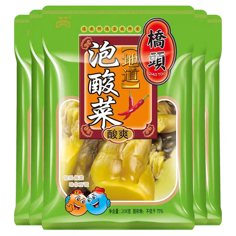 208克桥头泡酸菜