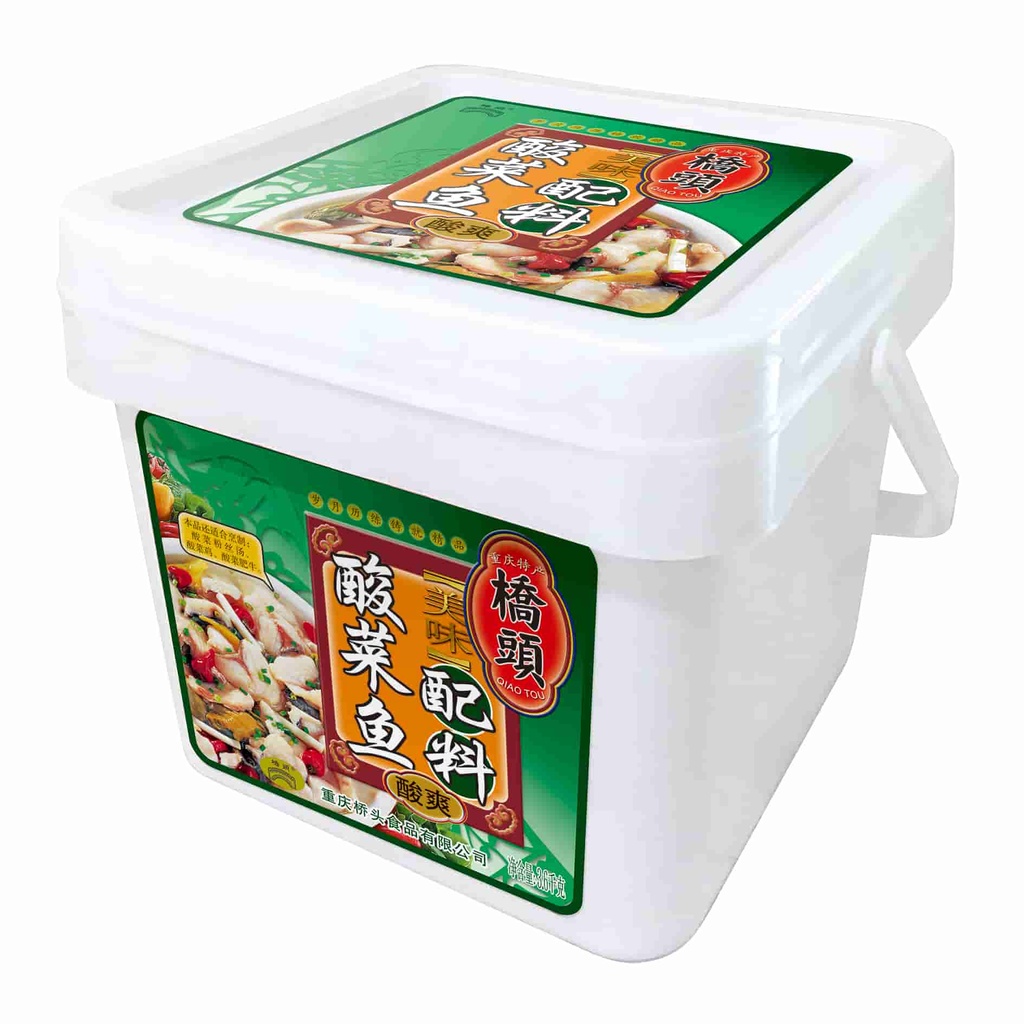 3.6千克桥头美味酸菜鱼调料(餐饮)
