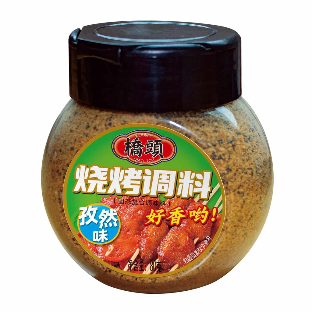 80克桥头瓶装烧烤调料（孜然味）